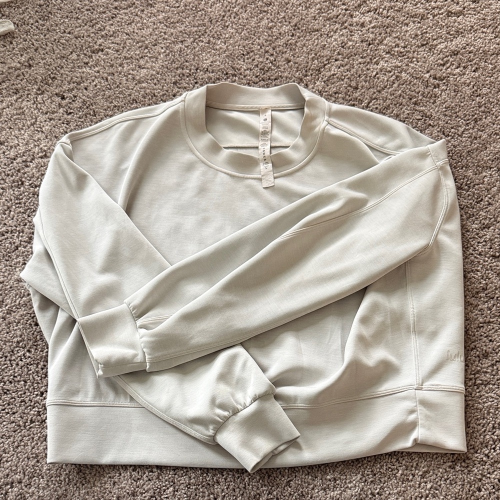 Light Tan Lululemon Crewneck